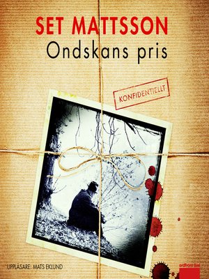 cover image of Ondskans pris